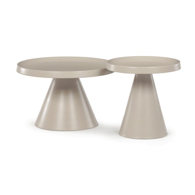 Konferenčný stolík 69x69x44cm, kov, kašmír, CT-F4112 CSM