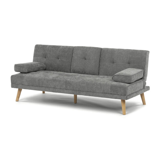 Trojmiestna rozkladacia pohovka, šedá, látka, ASB-C3034 GREY2