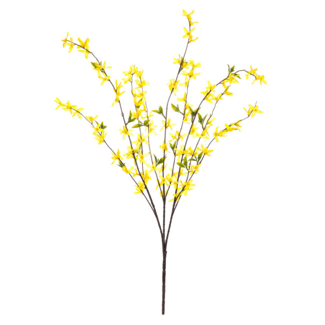 Zlatý dážď - umelá kvitnúca vetva, farba žltá
