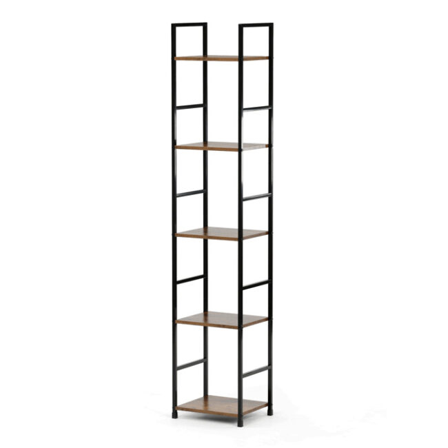 Regál, mdf, hnedá, GD-215 OLW
