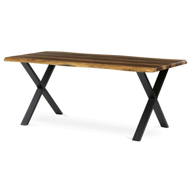 Jedálenský stôl 180x90cm, mdf, old wood, HT-F4318 OLW