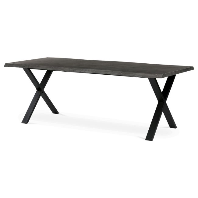 Jedálenský stôl 210x100cm, mdf, sivý dub, HT-F4321 GREY